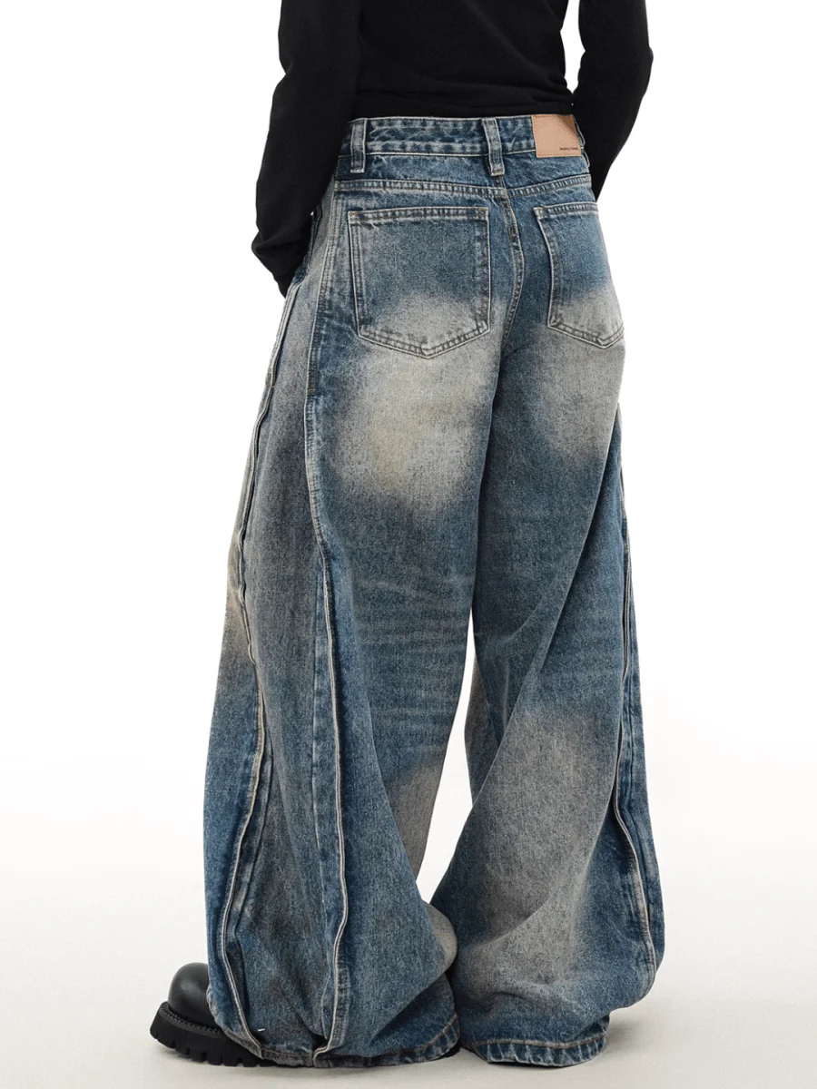 [MRNEARLY] aged jeans B0307