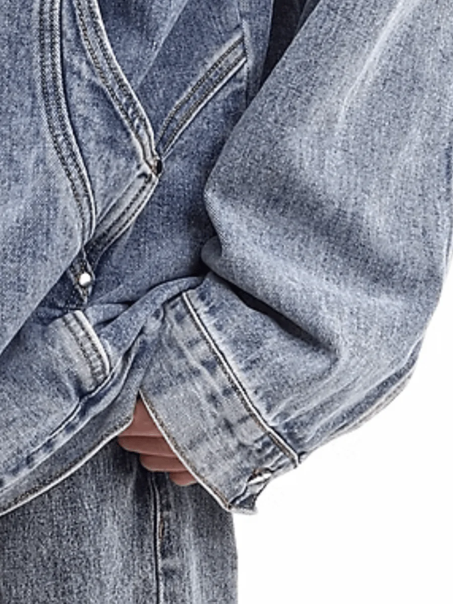 [TREND ST] denim jacket T0177