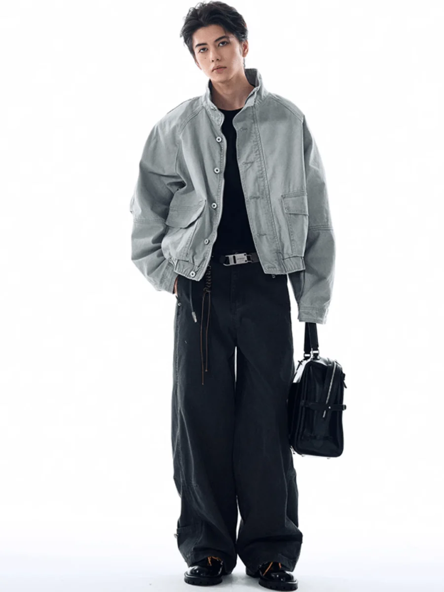 [MADWITCH] large pockets jacket T0179