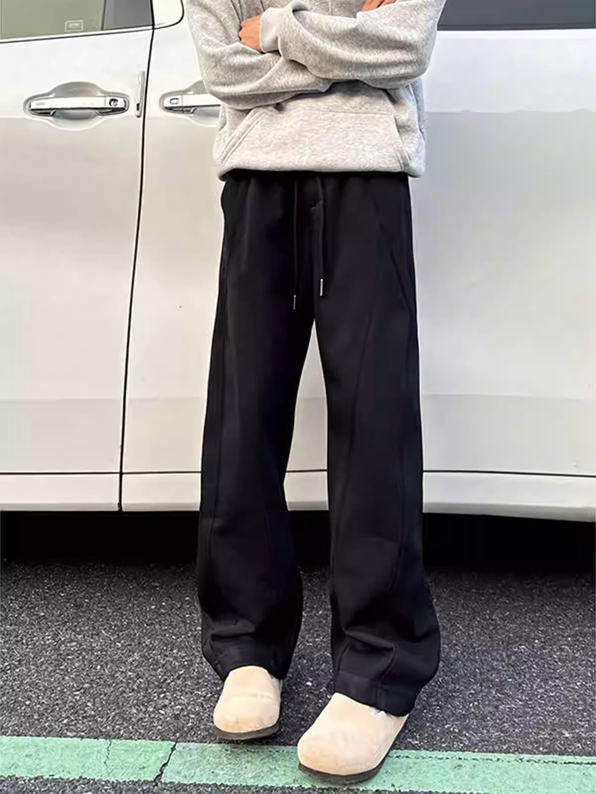 HEAVYWEIGHT SABER-CUT TROUSERS B0186