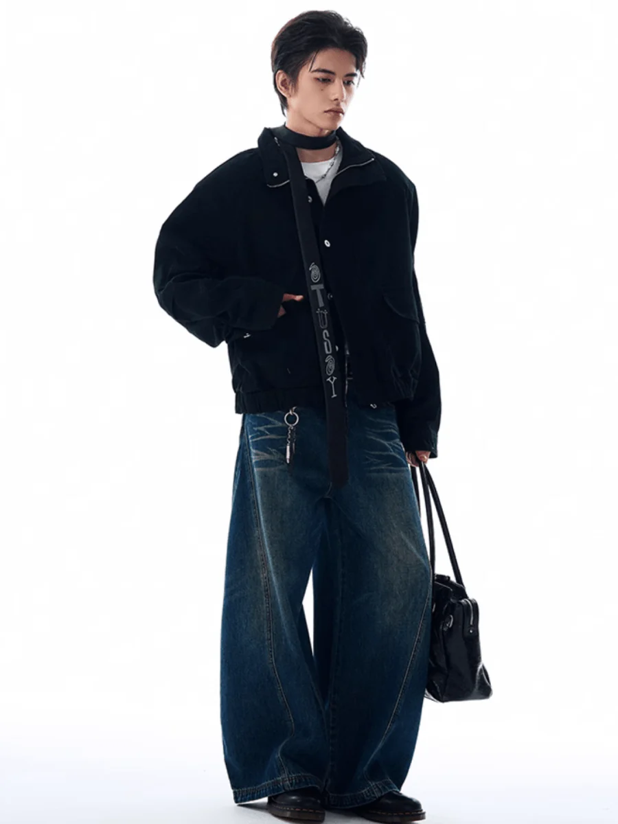 [MADWITCH] large pockets jacket T0179