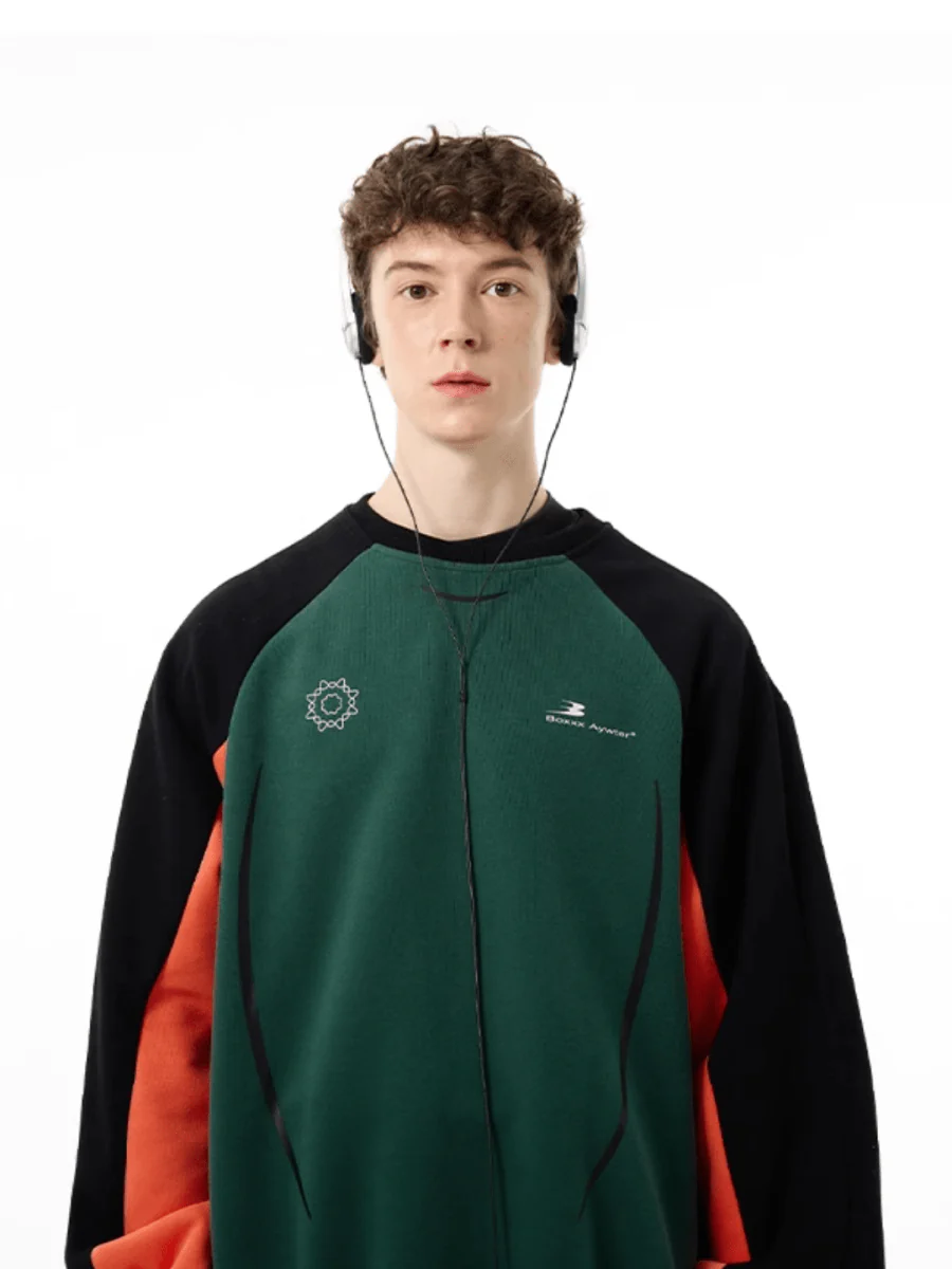 [MADWITCH] round neck sweater S0201