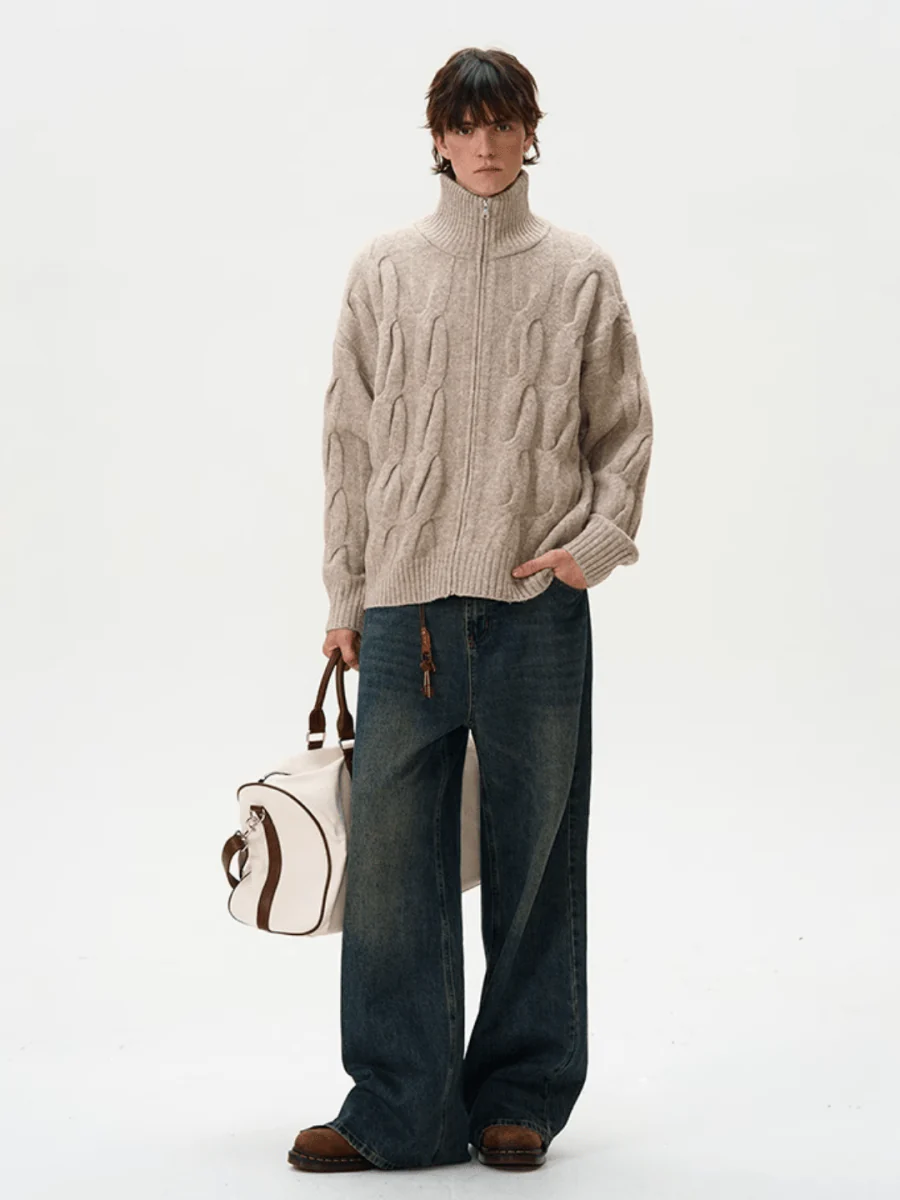 [MADWITCH] turtleneck sweater S0202